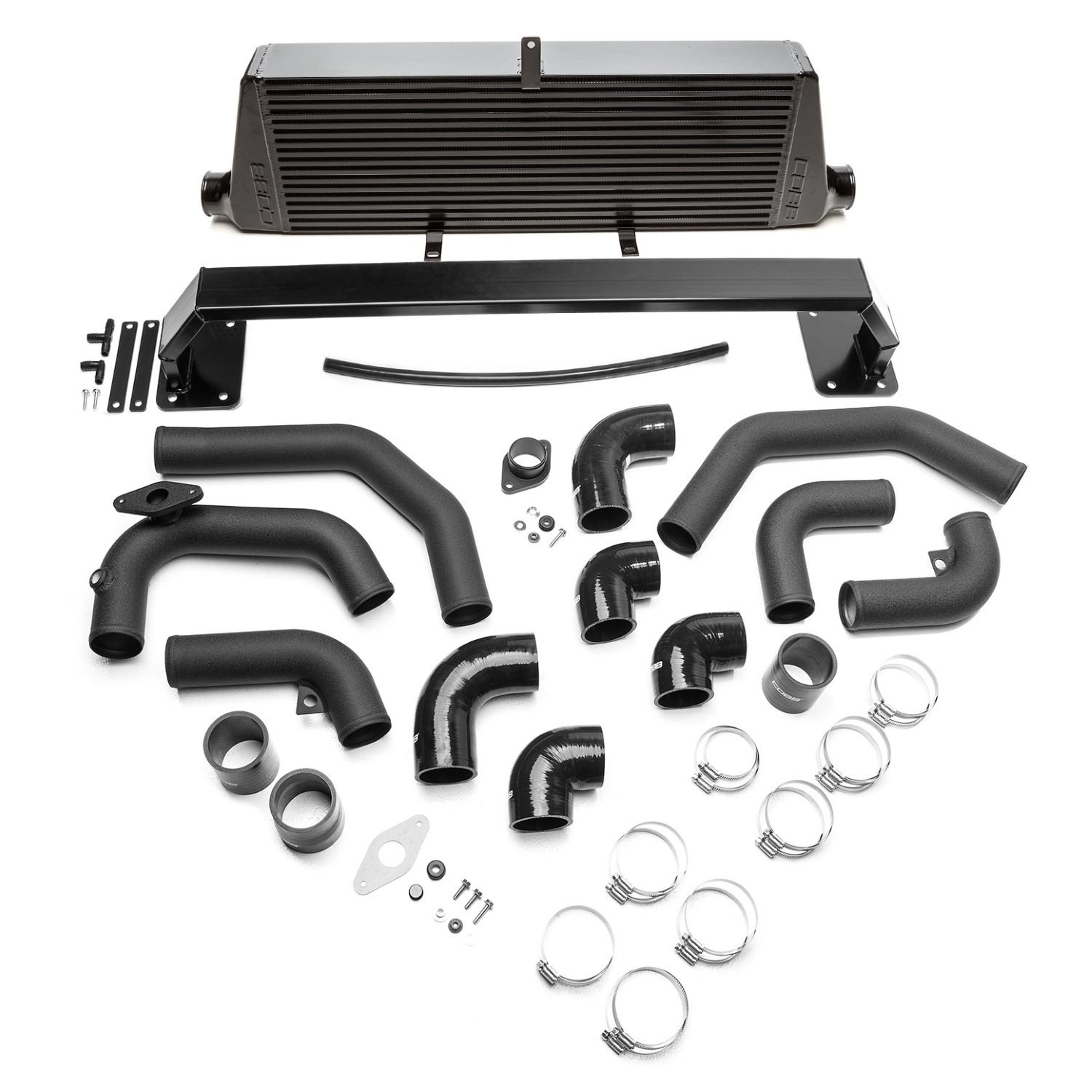 COBB Tuning Black Front Mount Intercooler Kit for GE / GH Subaru Impreza WRX
