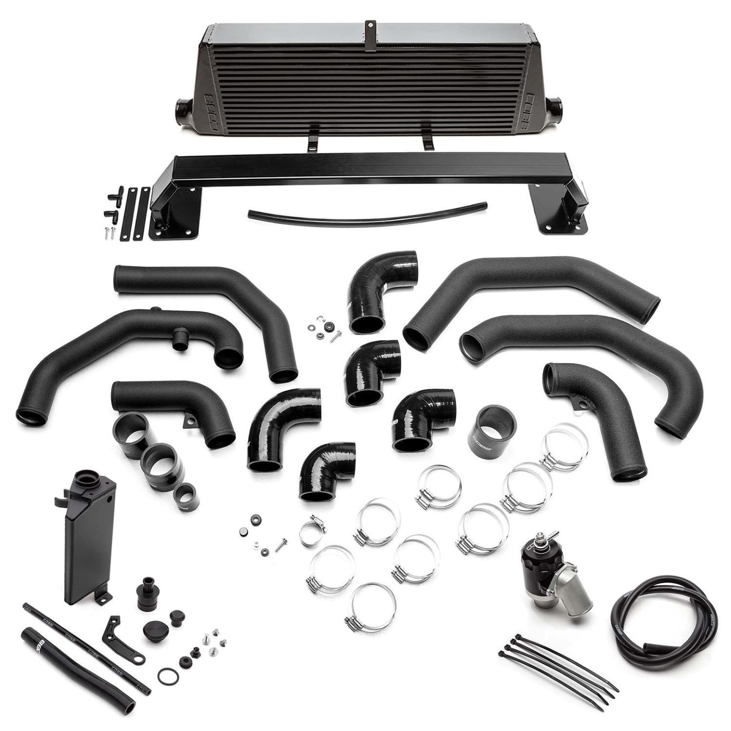 COBB Tuning Black Front Mount Intercooler Kit for GR / GV Subaru Impreza WRX STi