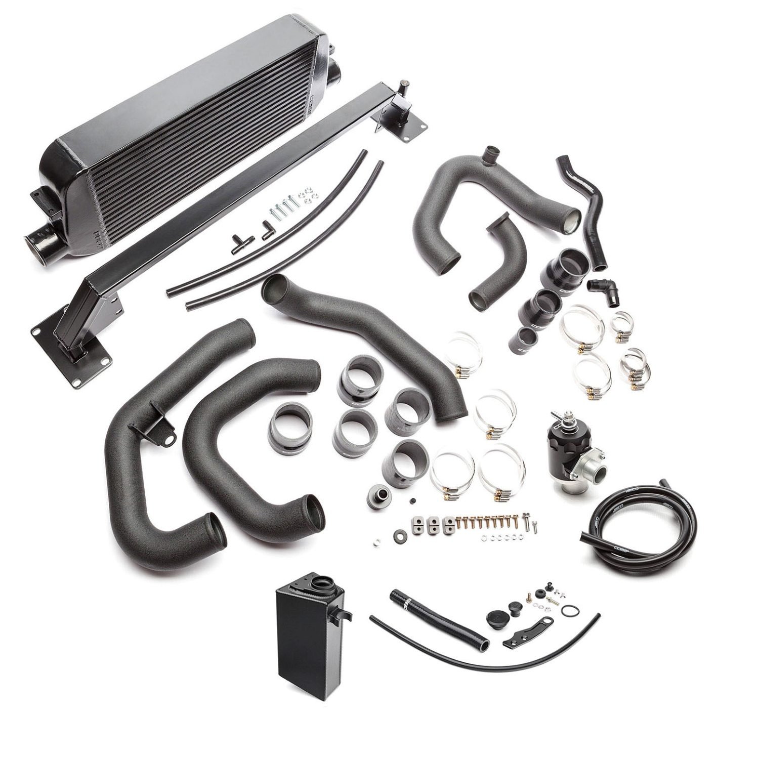 COBB Tuning Black Front Mount Intercooler Kit for VA Subaru WRX 