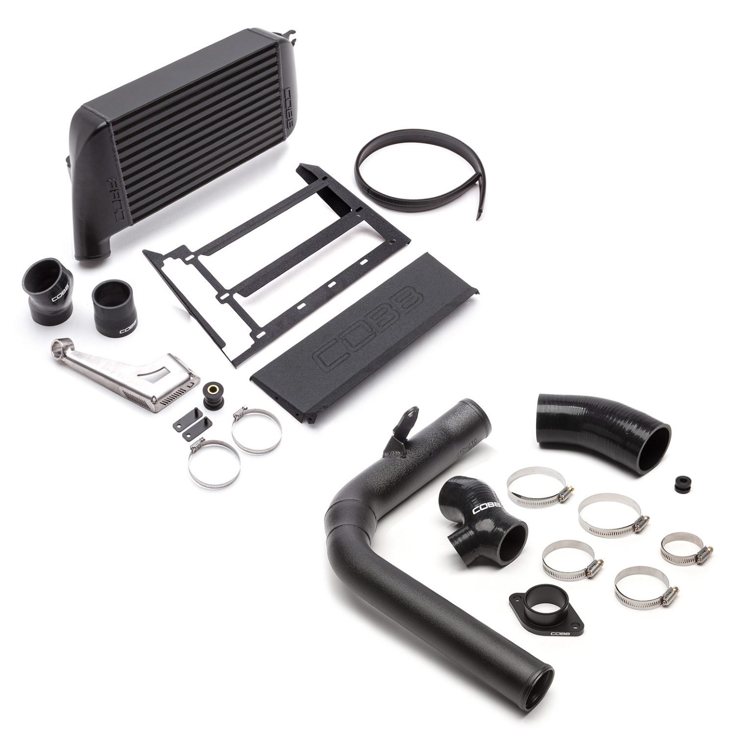 COBB Tuning Black Top Mount Intercooler Kit for VA Subaru WRX