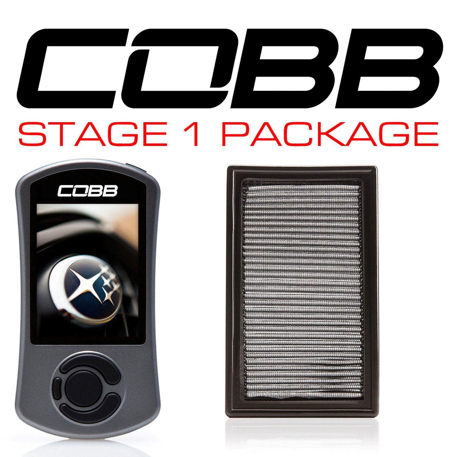 COBB Tuning Stage 1 Power Package w/ V3 Accessport for Subaru Forester XT, WRX & STi