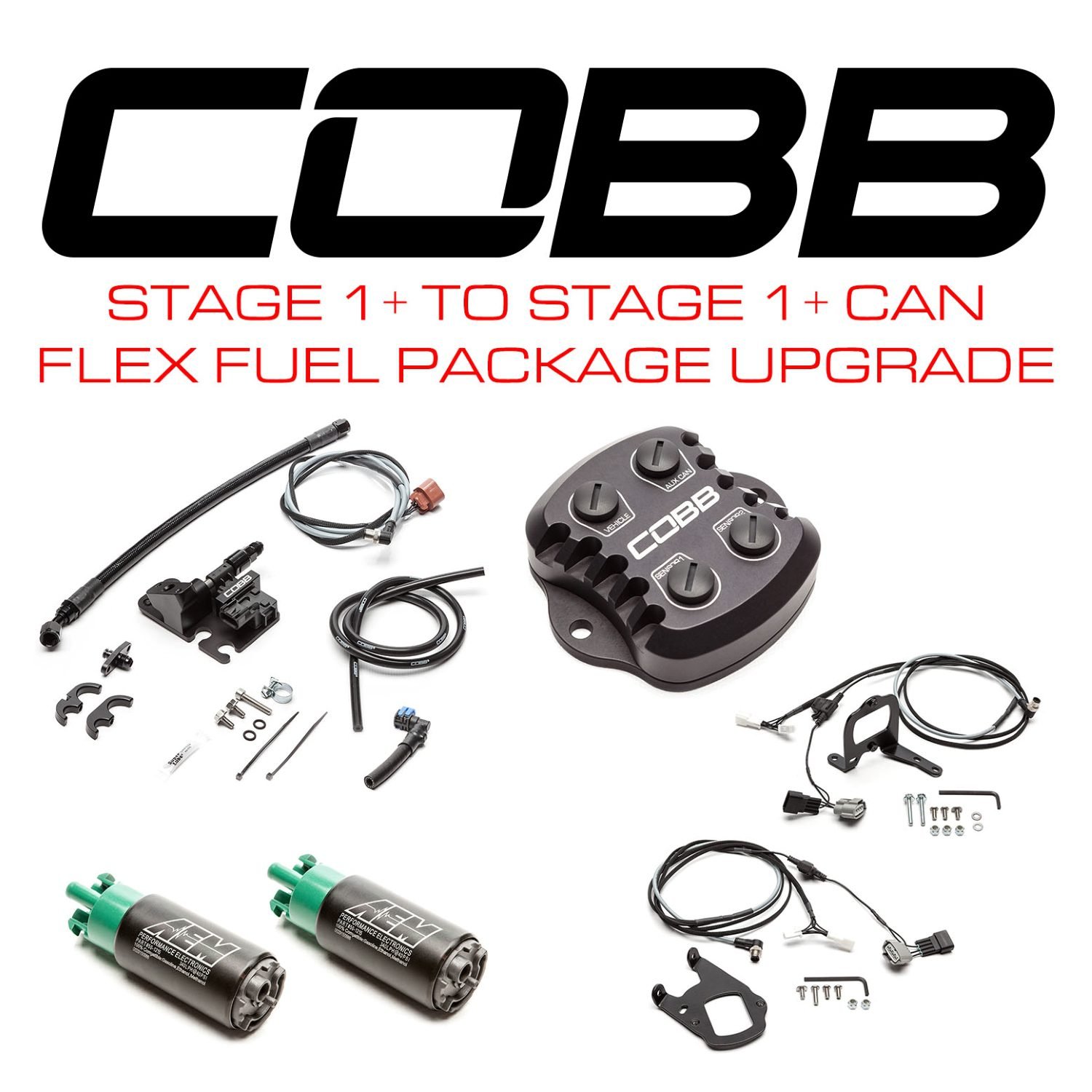 COBB Tuning Stage 1+ to Stage 1+ CAN Flex Fuel Power Package Upgrade for R35 Nissan GT-R