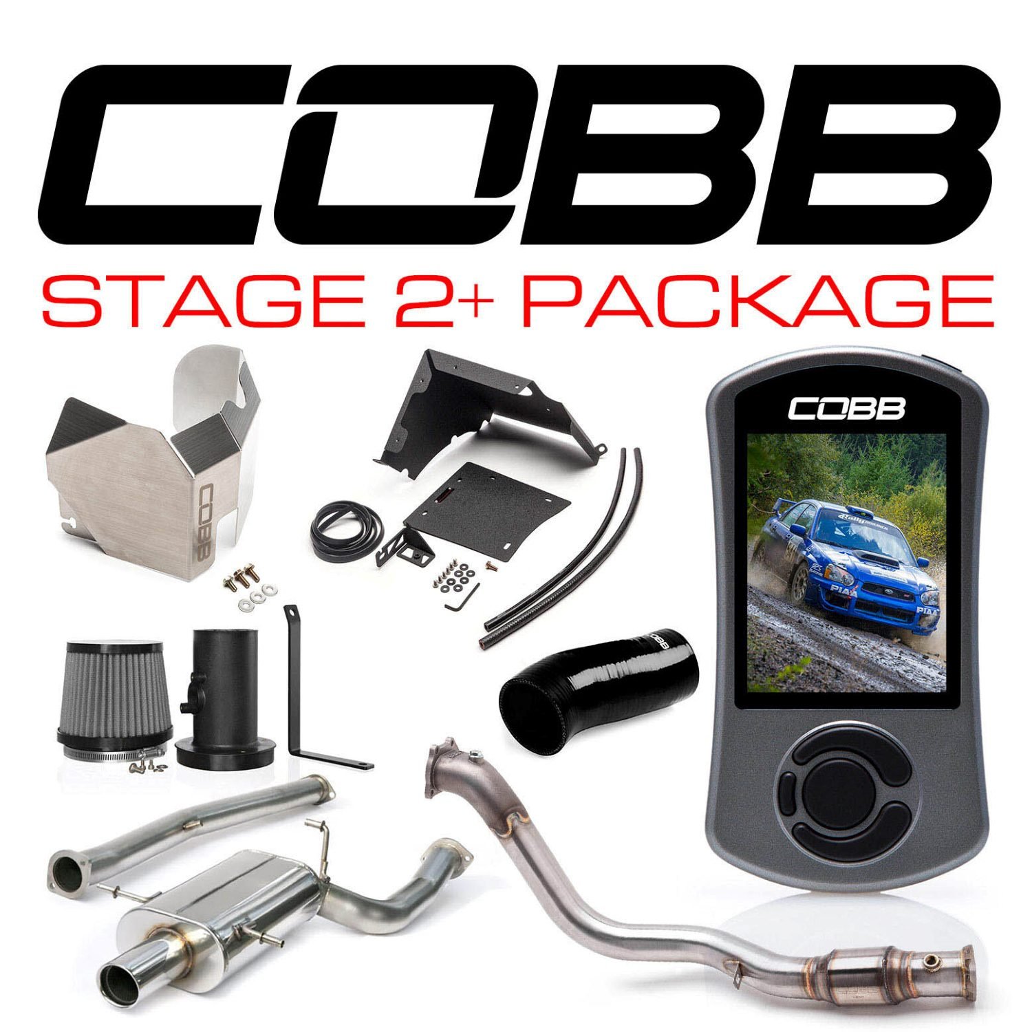 COBB Tuning Stage 2 Power Package w/ V3 Accessport for GDB Subaru Impreza WRX STi