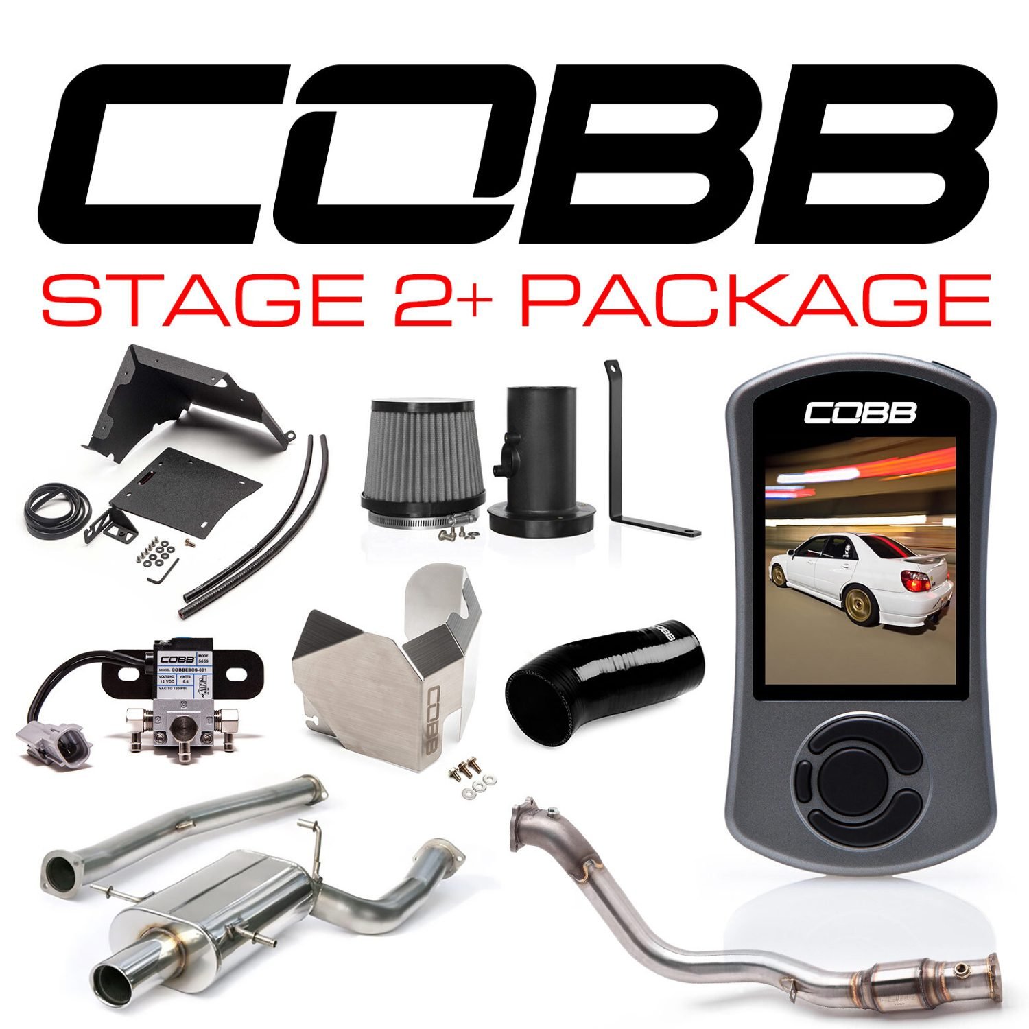 COBB Tuning Stage 2 Power Package with V3 Accessport for GD / GG Subaru Impreza WRX