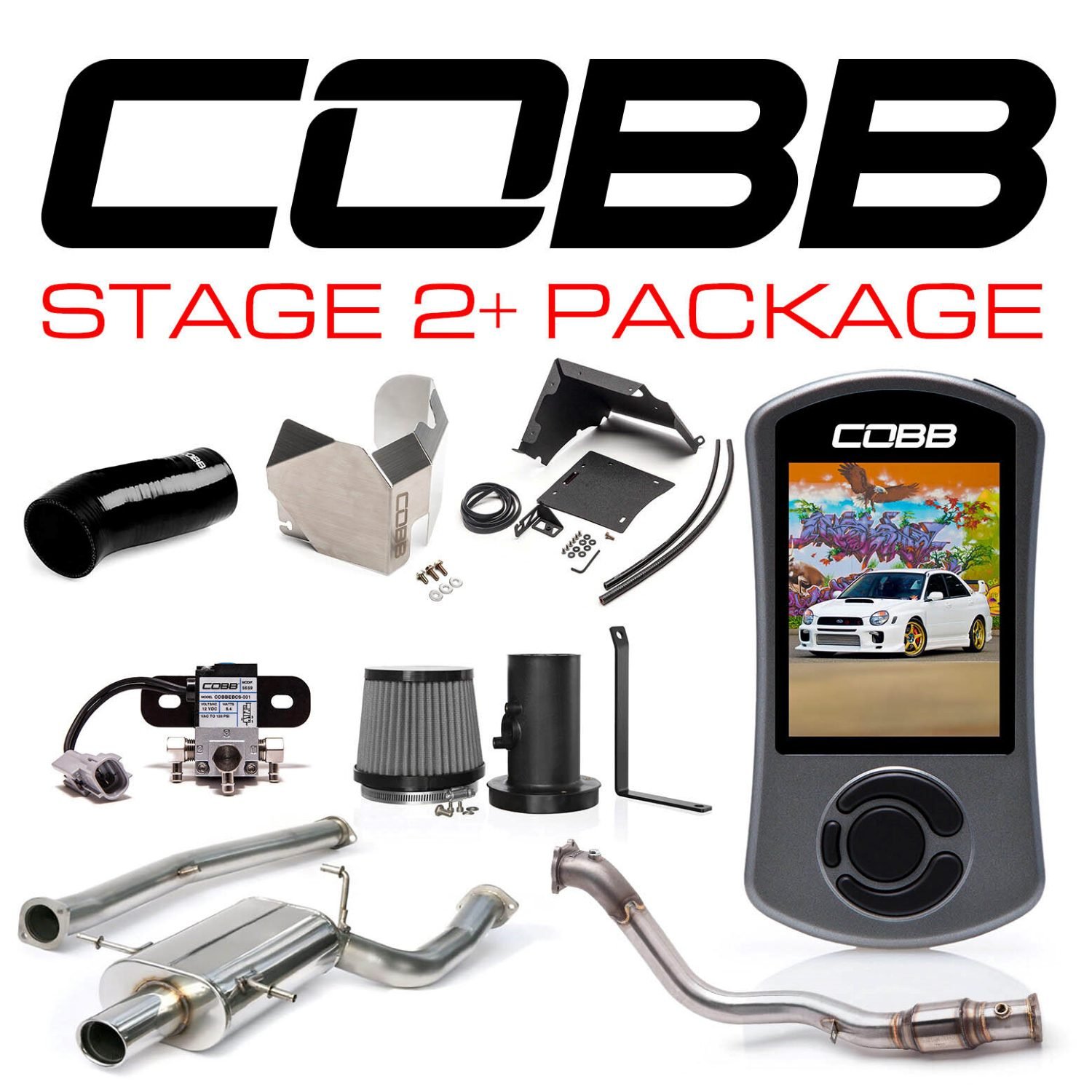 COBB Tuning Stage 2 Power Package with V3 Accessport for GD / GG Subaru Impreza WRX