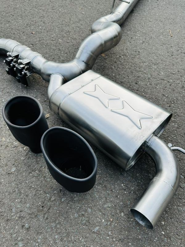 DTH Exhaust Klappenabgasanlage REAPER V4 Audi RS3 OPF