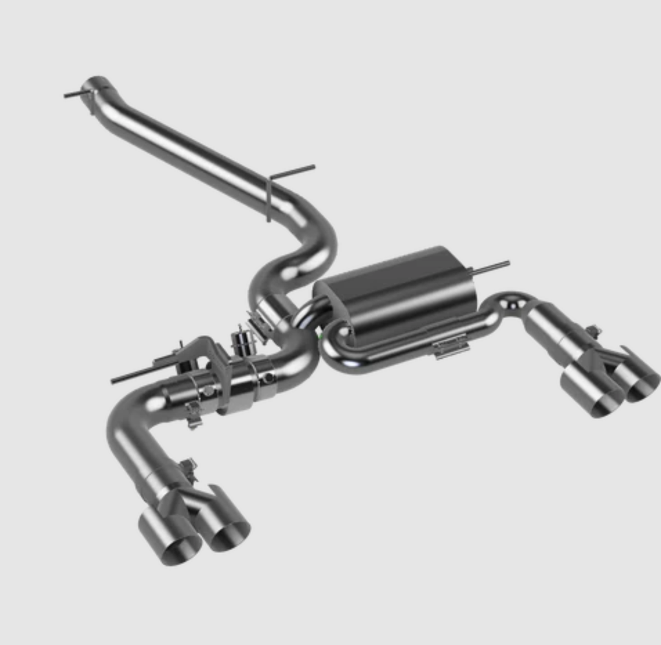 E-Exhaust ULTRA 3.5 Zoll Klappenabgasanlage Audi S3 8V