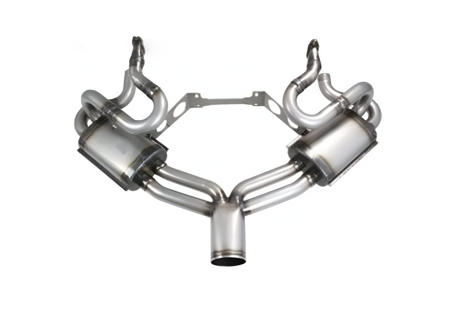 Eisenmann Center Tip Rear Muffler for 356B & 356C Porsche 356 [P356.92970B/C]