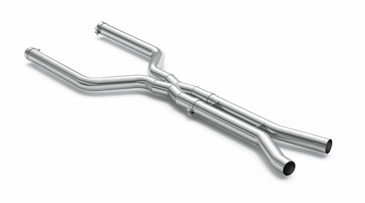 Eisenmann Non-Resonated Center Pipes for F95 & F96 BMW X5M | X6M [B5467.20000/B5467.20000FL]