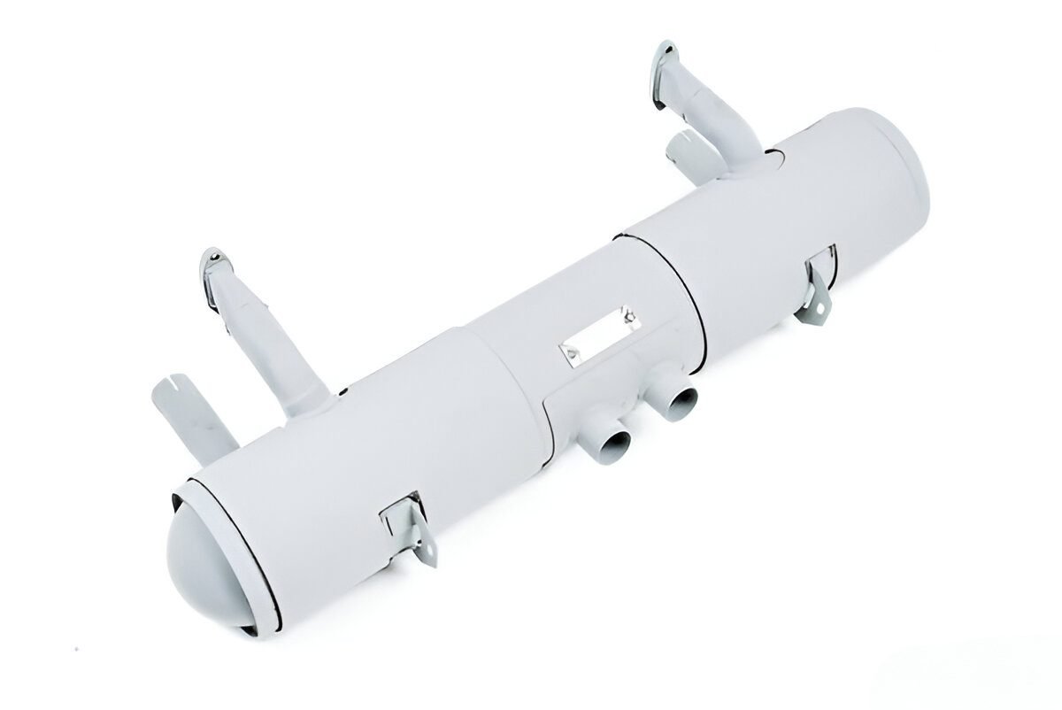 Eisenmann Race Rear Muffler for 356A / 356B / 356C Porsche 356 (1.6L) [P356.20402]