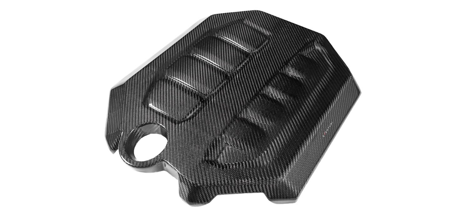 Eventuri Black Carbon Engine Cover for CD1 VW Golf GTI / R [EVE-EA8884-CF-ENG]