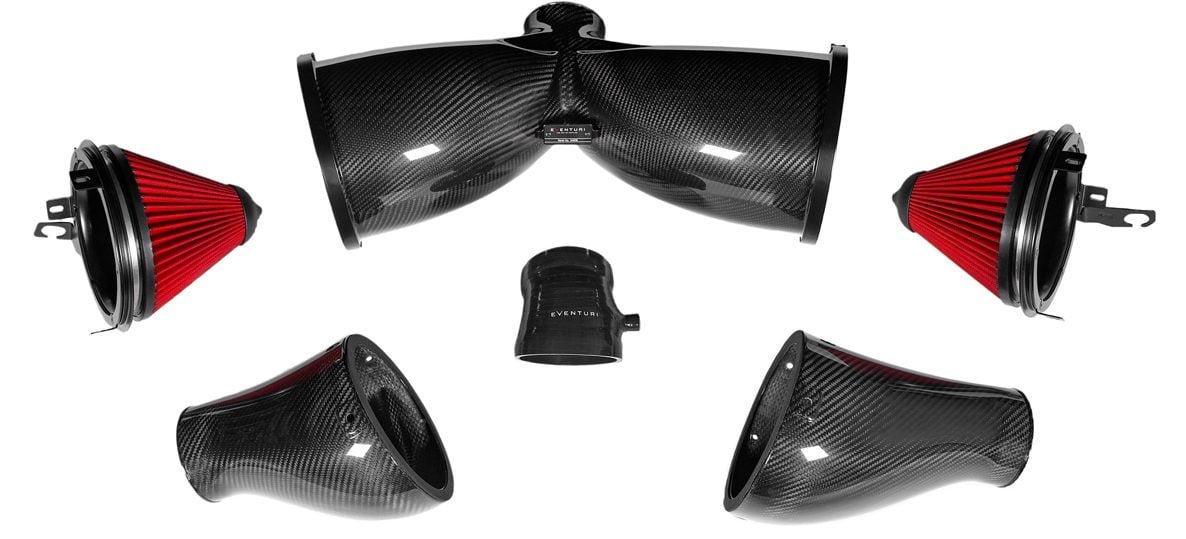 Eventuri Black Carbon Intake System for 991 Porsche 911 GT3 RS [EVE-GT3RS-INT]