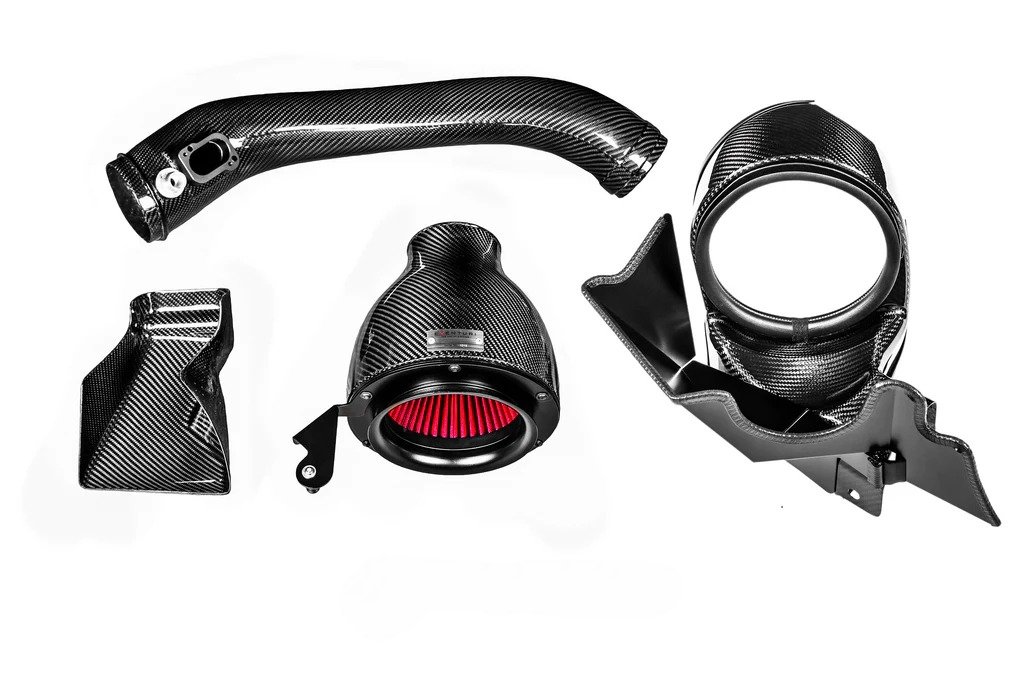 Eventuri Black Carbon Intake System for F Chassis BMW 335i / 435i / M135i / M235i / M2 [EVE-N55V2-CF-INT]