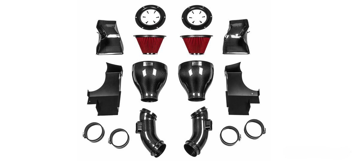 Eventuri Black Carbon Intake System for F10 BMW M5 [EVE-F10M5-CF-INT]