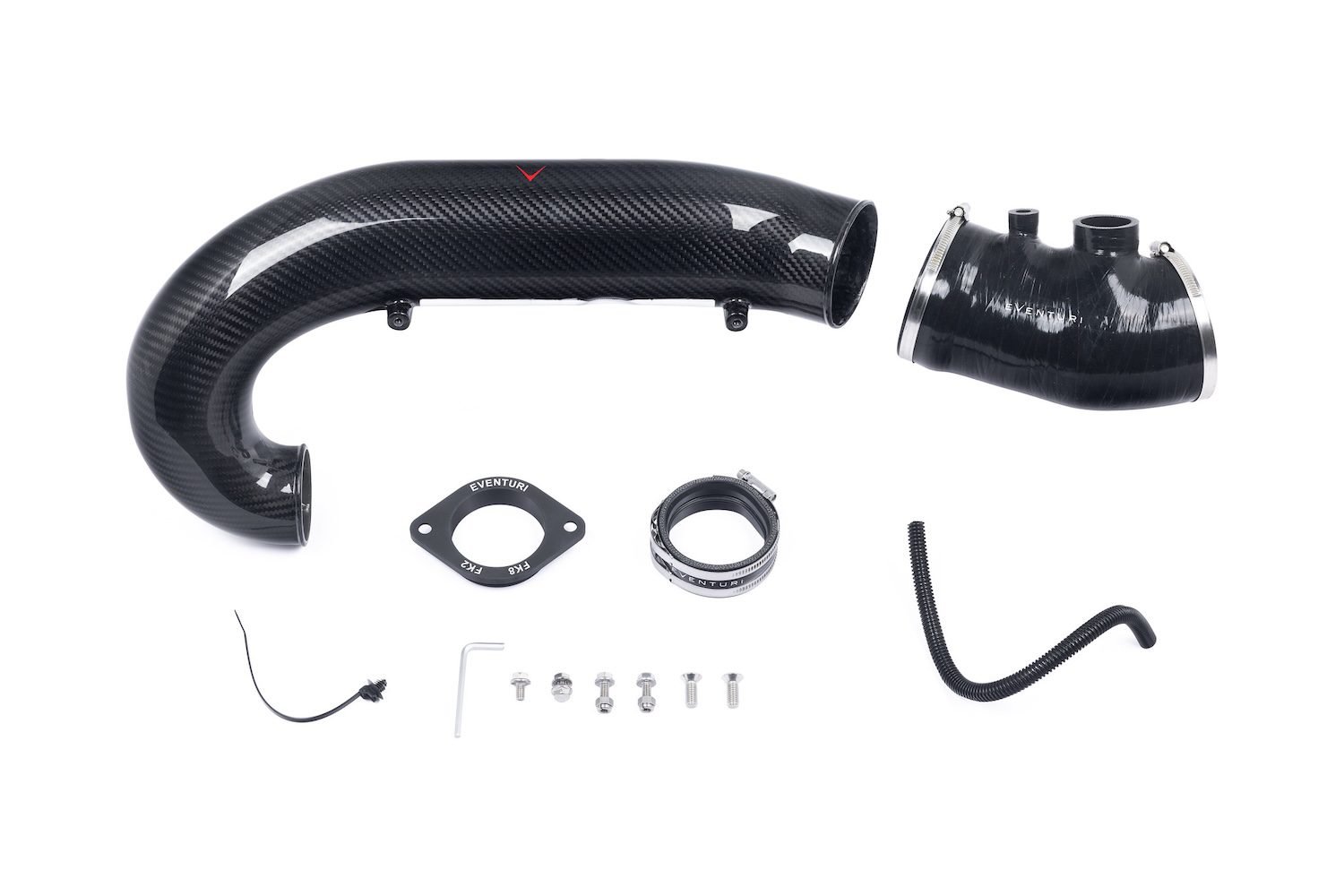 Eventuri Carbon Charge Pipe V3 Upgrade Kit for FK8 Honda Civic Type-R [EVE-FK8V3-CF-CHG-UPG]