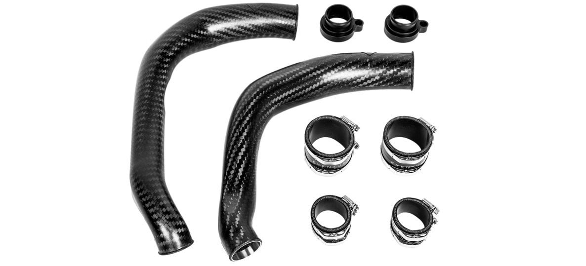 Eventuri Carbon Charge Pipes for BMW S55 Engine [EVE-S55-CF-CHG]