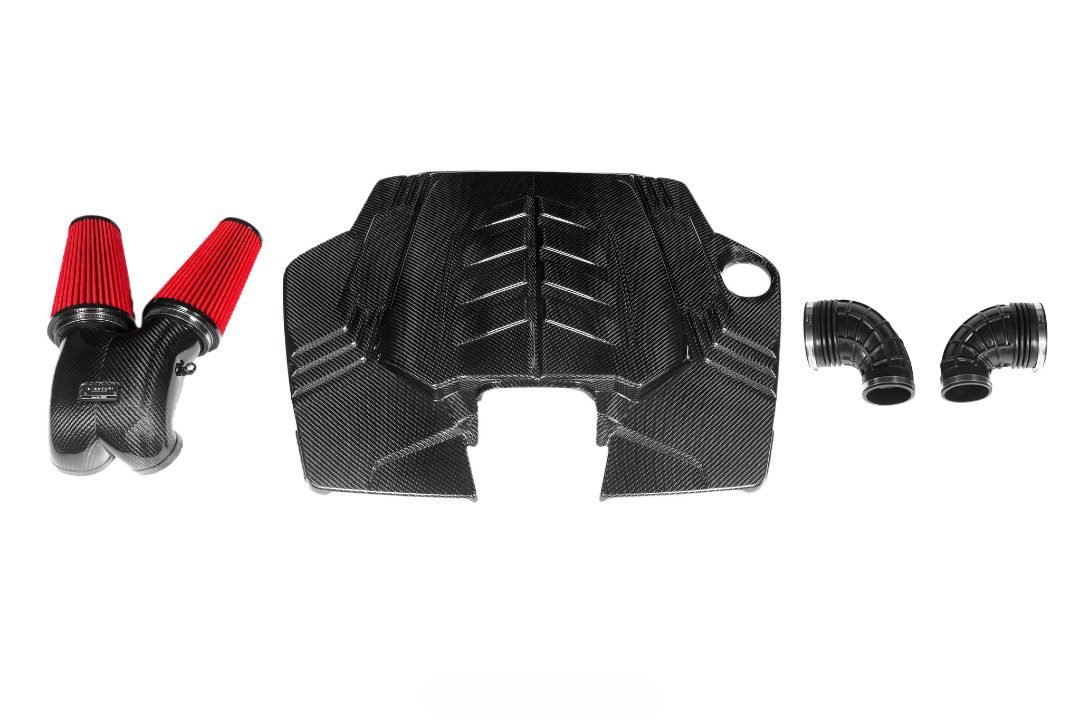 Eventuri Carbon Intake System for 9YA / 9YB Porsche Cayenne GTS, S, and Turbo GT (2025 facelift) [EVE-FLV8TT-CF-INT]