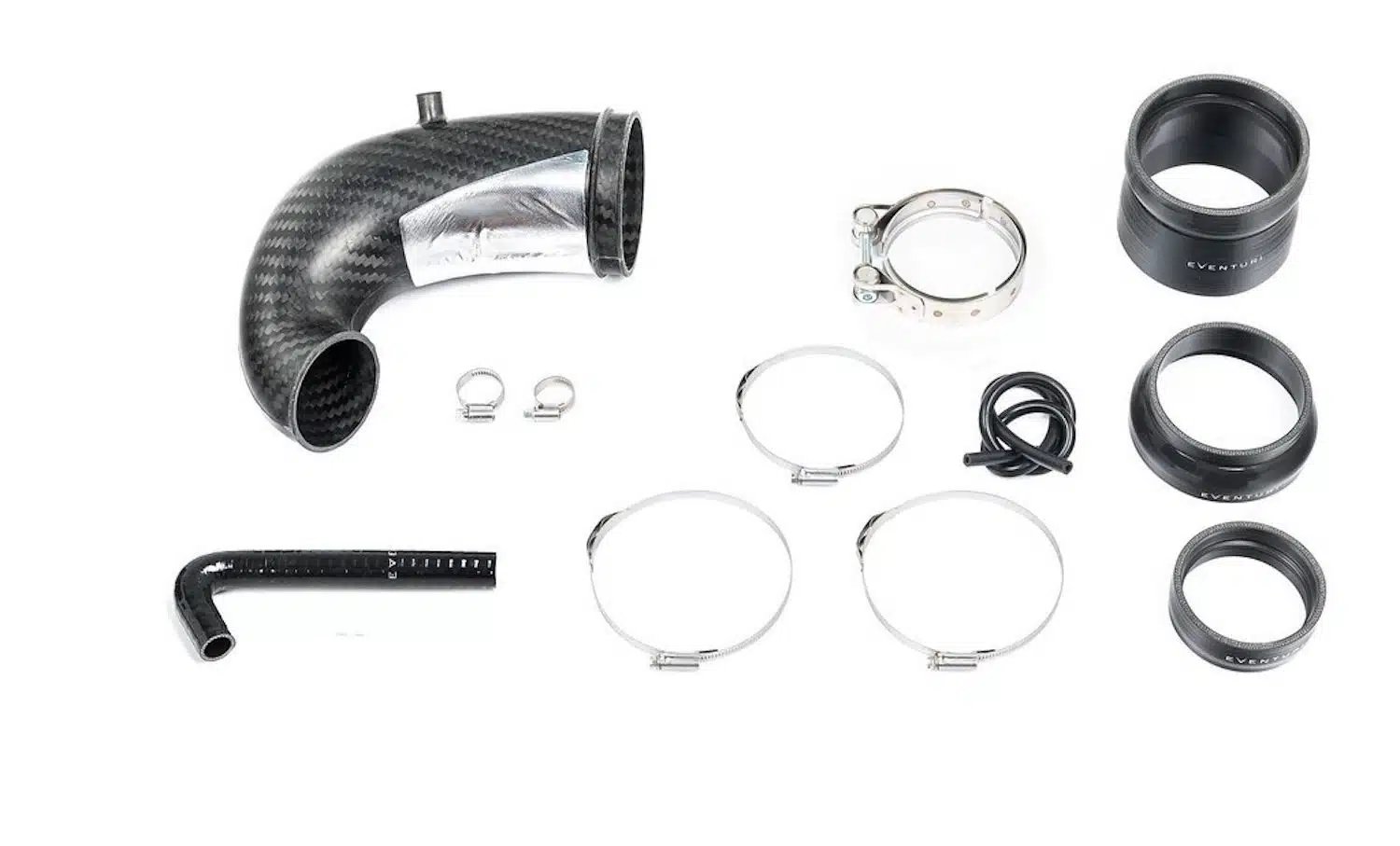 Eventuri LHD Carbon Turbo Inlet for 8V / 8Y / 8S Audi RS3 & 8S TTRS [EVE-TRB8V8S-LHD-SRM/EVE-TRB8V8S-LHD-TTE/EVE-TRB8V8S-LHD-STK]