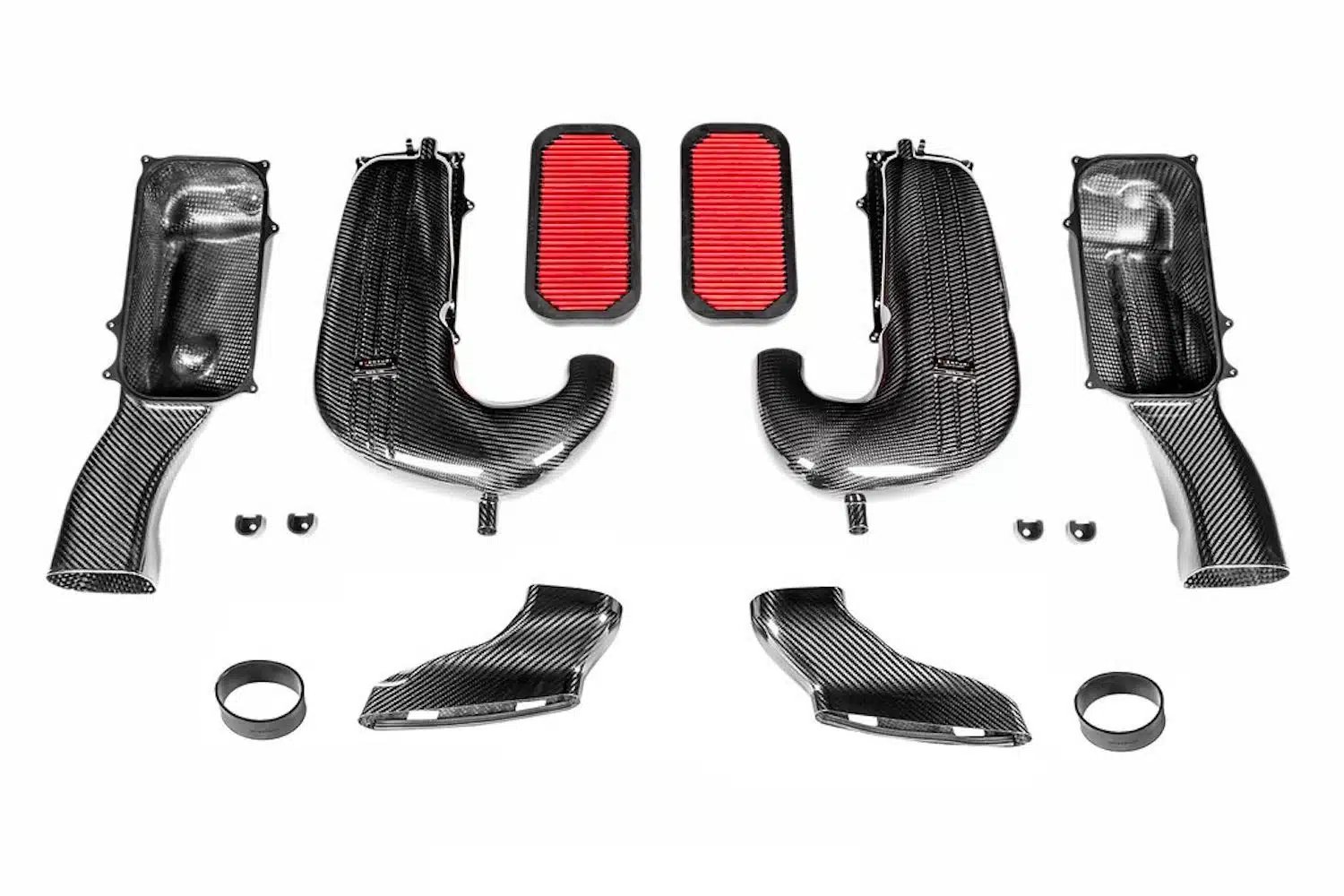 Eventuri V2 Black Carbon Intake System W205 Mercedes-AMG C63 & C63S [EVE-C63S-CF-INT]