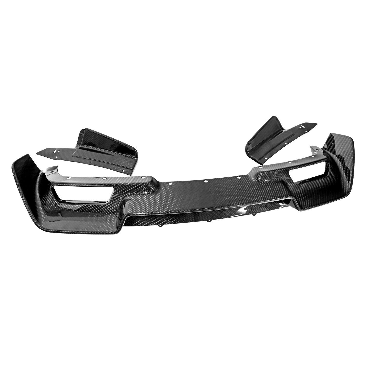 Exotic Car Gear Carbon 3-Piece Rear Diffuser for Tesla Roadster 1st Gen [ECG-TES-3RD]