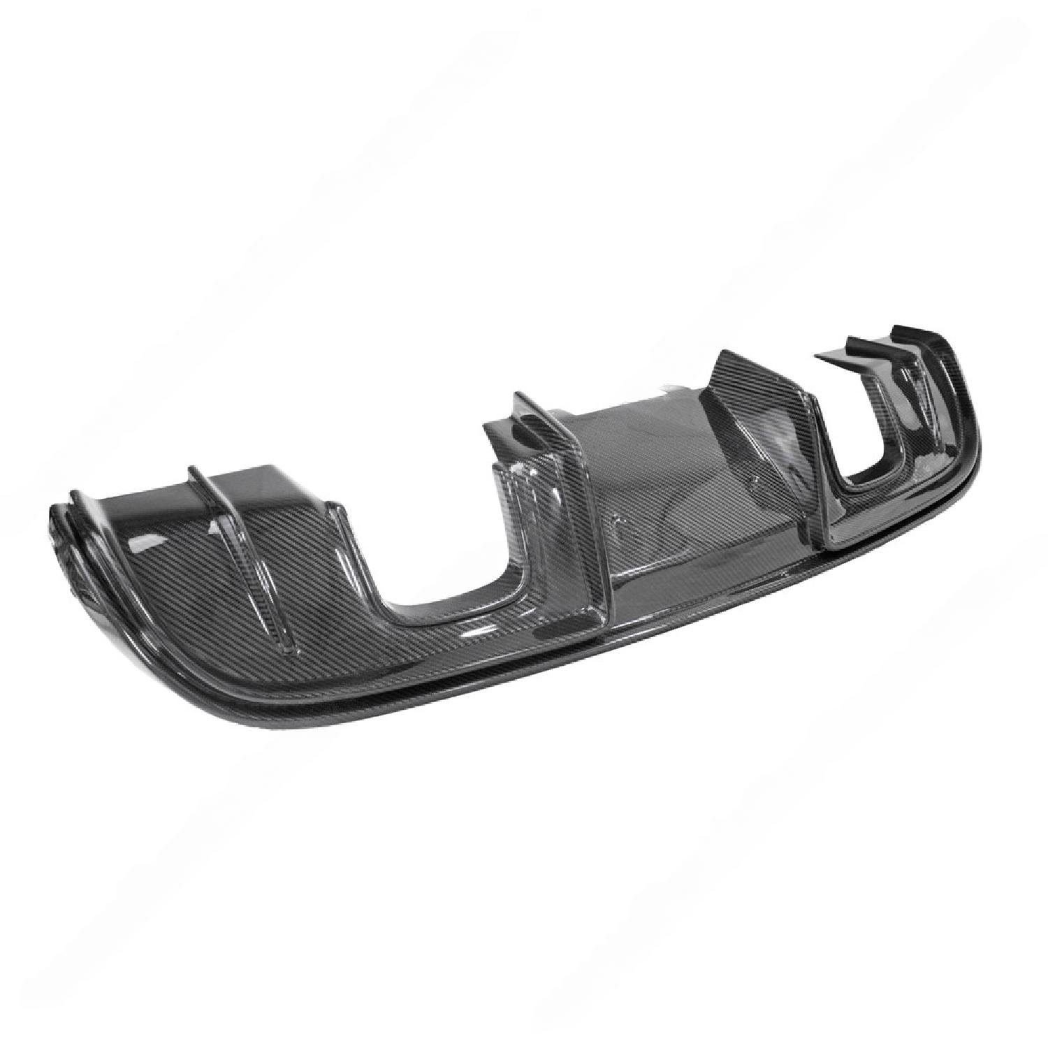 Exotic Car Gear Carbon GT4-Style Rear Diffuser for 982 Porsche 718 Boxster / Cayman [ECG-POR-GT4RDK/ECG-POR-GT4RD]