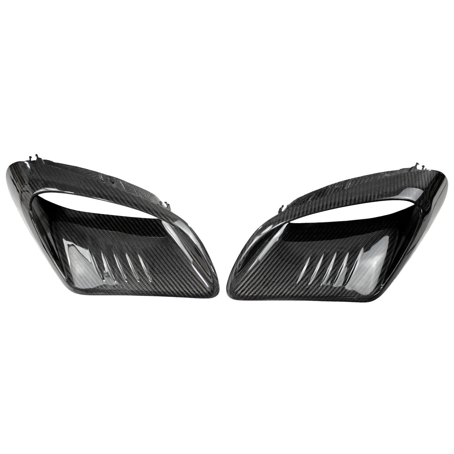 Exotic Car Gear Carbon Side Air Intakes for 991 Porsche 911 Turbo S / GT3 RS [ECG-POR-991TSV]