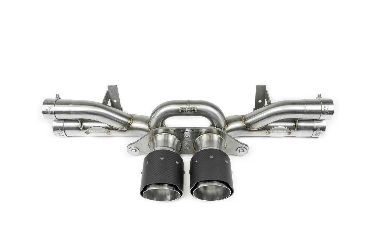 Fabspeed Center Muffler Bypass Pipe for 991.1 Porsche 911 GT3 & GT3 RS