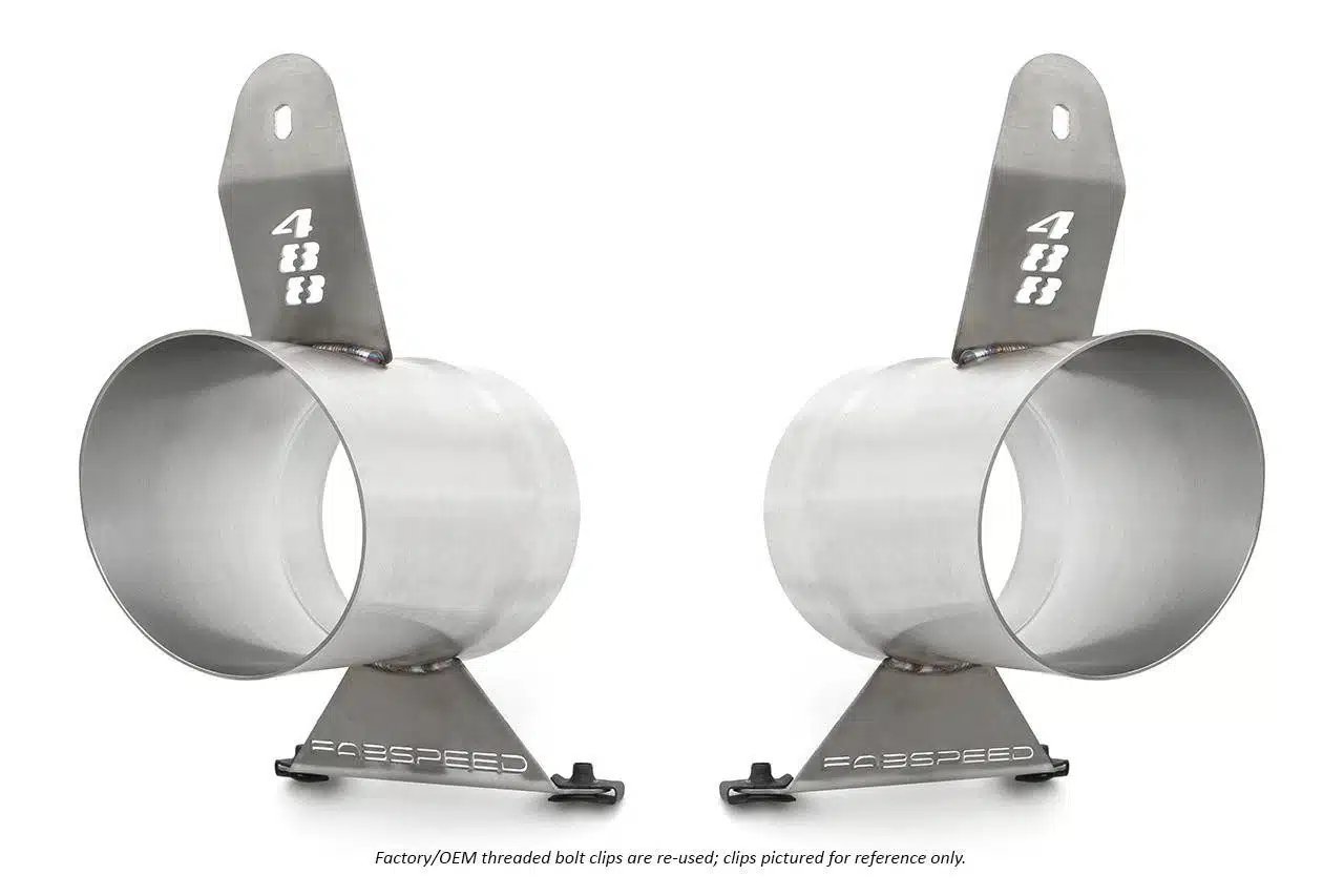 Fabspeed Challenge Style Titanium Tips for F142M Ferrari 488 GTB & 488 Spider [FS.FER.488.CST]