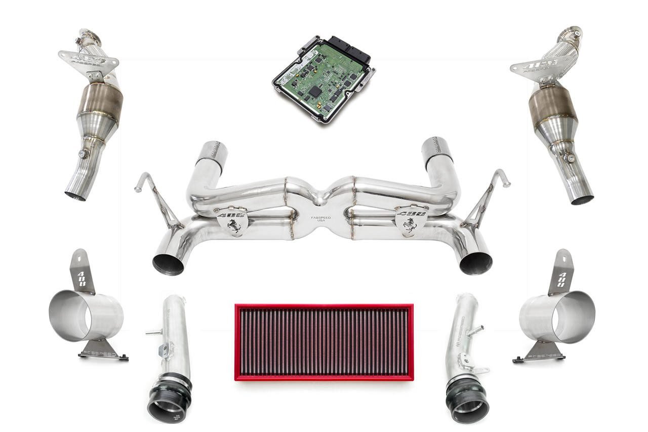 Fabspeed FS-750 Performance Package for Ferrari 488 GTB & Spider