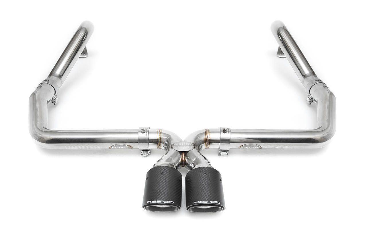 Fabspeed Lightweight Competition Exhaust System for 981 Porsche Boxster Spyder & Cayman GT4