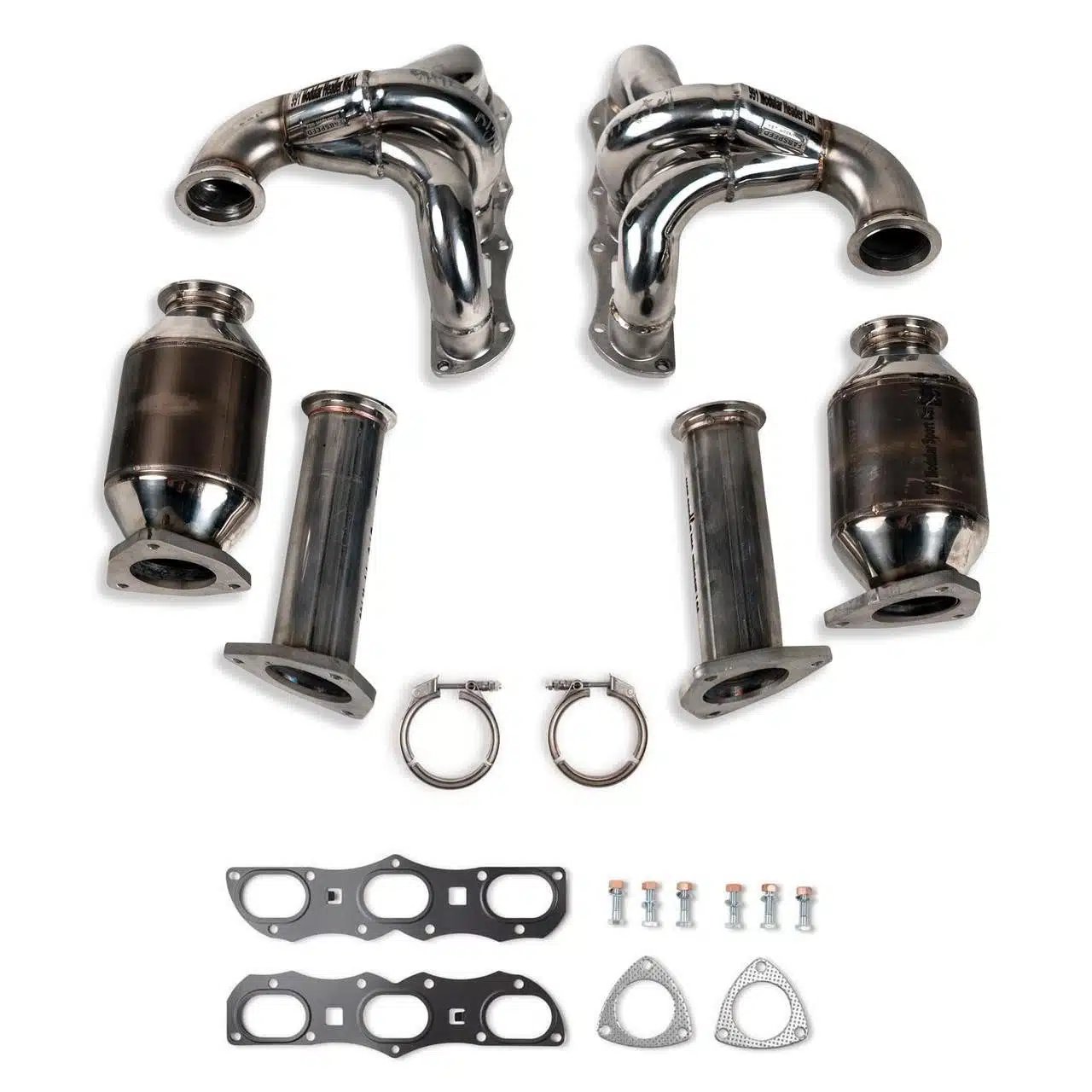 Fabspeed Modular Headers with Sport Cats for 991.1 Porsche 911 Carrera / GTS / S