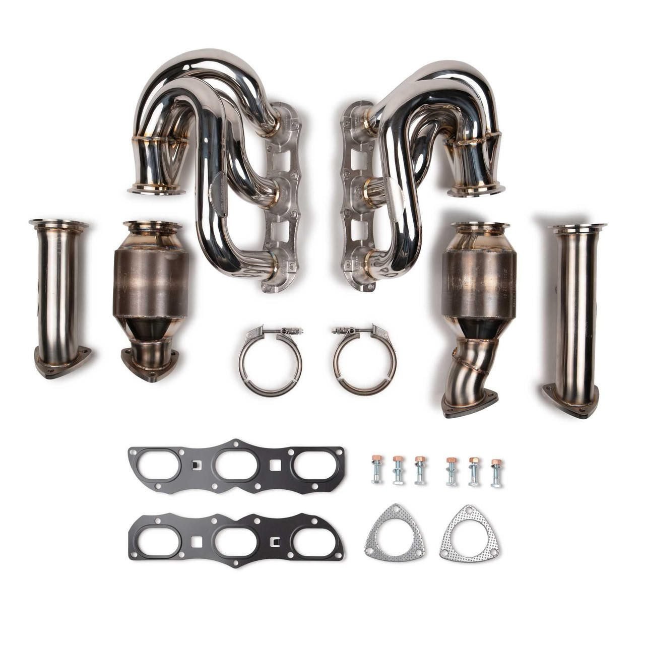Fabspeed Modular Headers with Sport Cats for 997.2 Porsche 911 Carrera, 4, 4S and S [FS.POR.9972.MH.SC/FS.POR.9972.MH.SCCB]