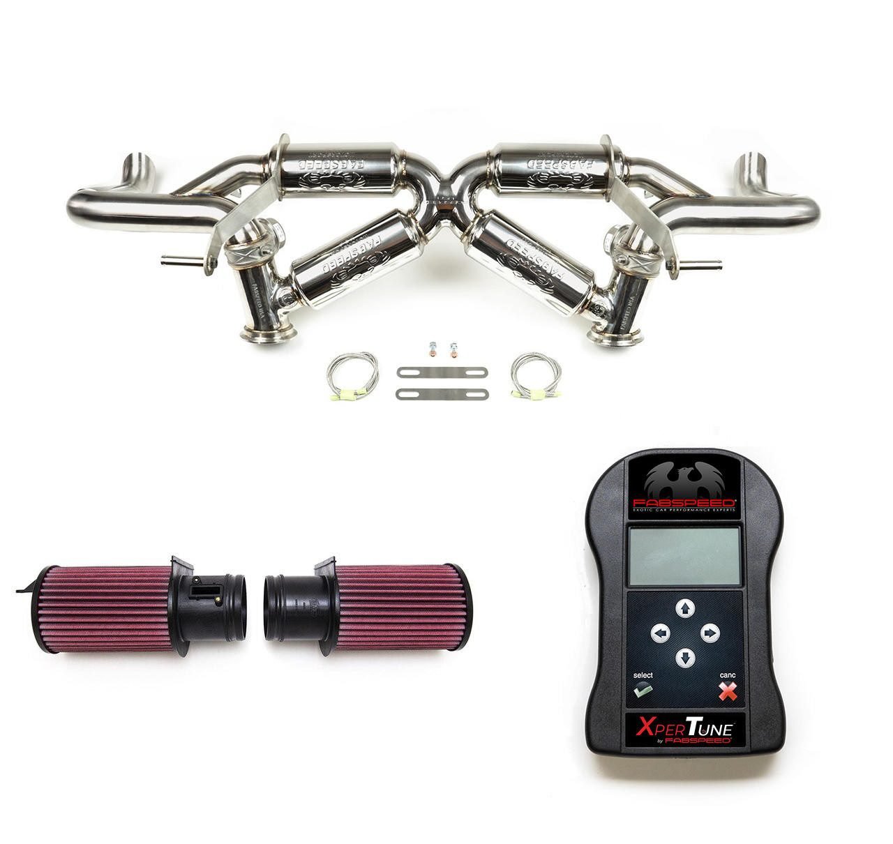 Fabspeed Performance Package for 4S Audi R8 2019+ [FS.AUD.R820V10.PKGE]