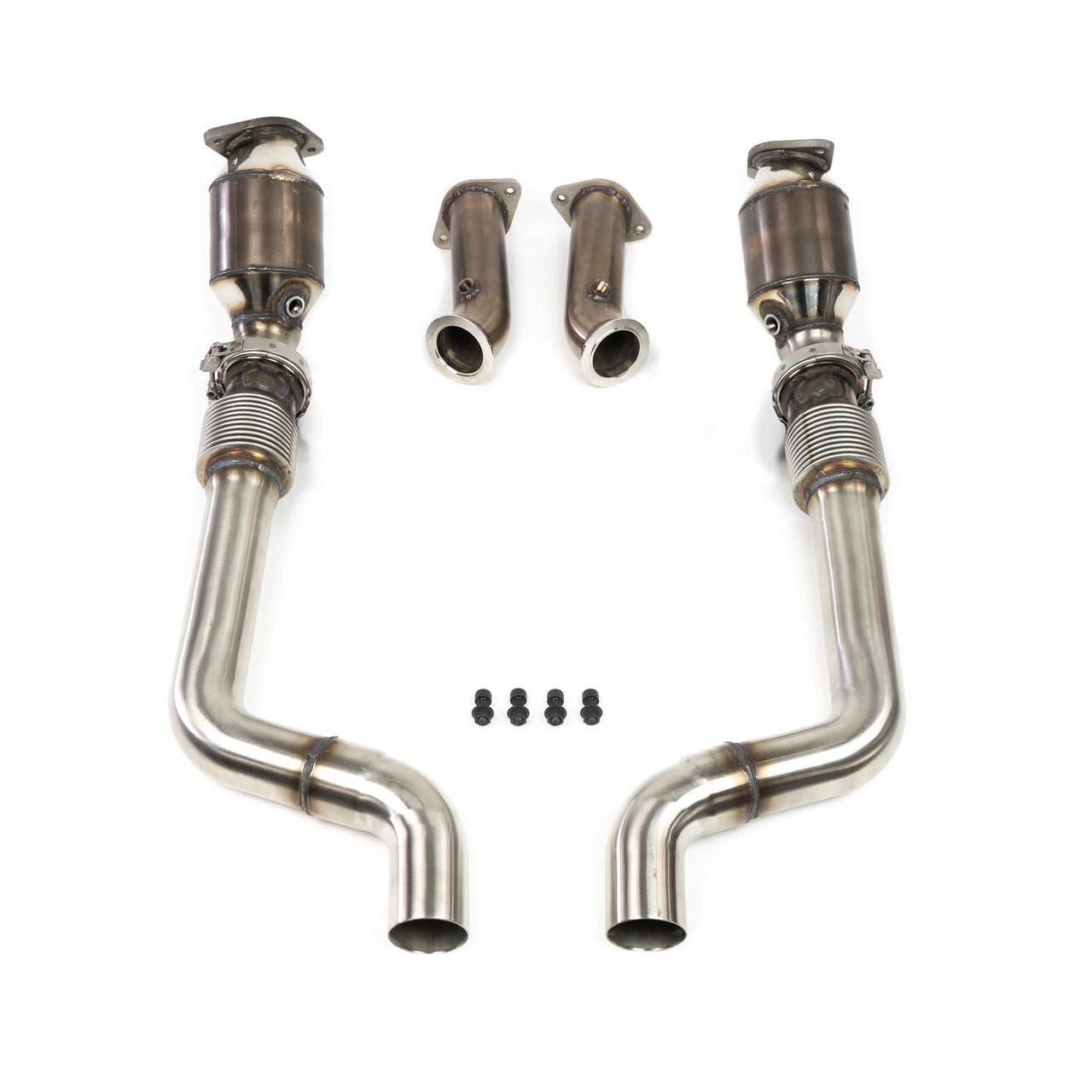 Fabspeed RENNKRAFT Modular Sport Cats for S550 Ford Mustang Shelby GT350 & GT350R [FS.FORD.GT350.SCCB]