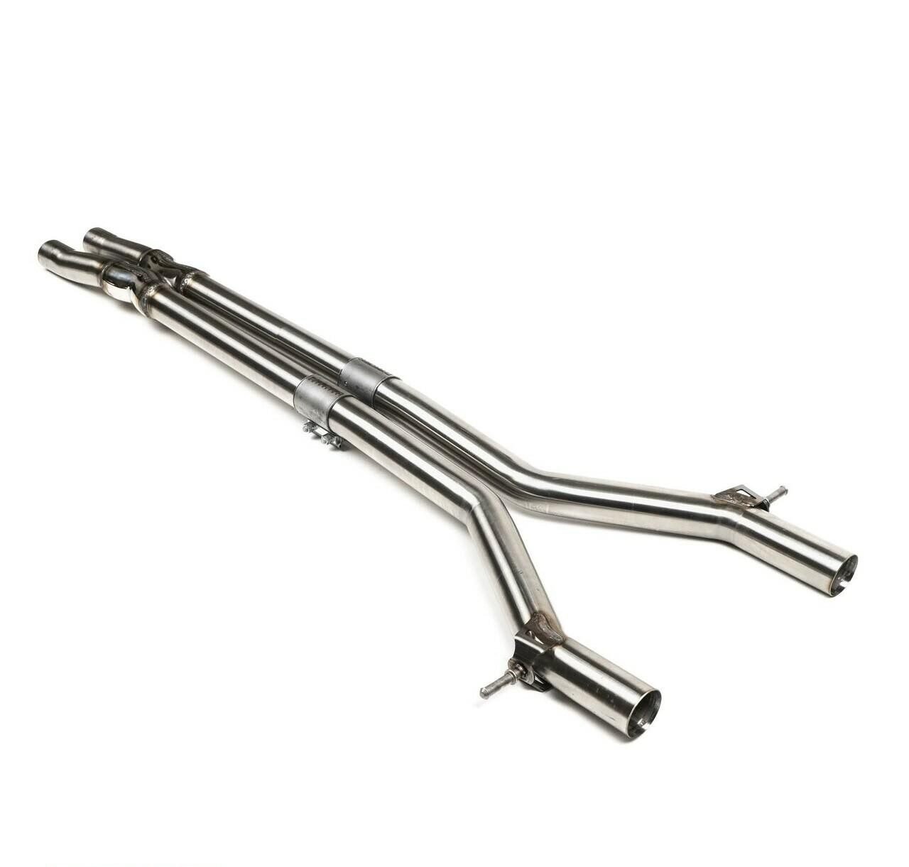 Fabspeed Resonator Bypass X-Pipe for 970 Porsche Panamera Turbo & Turbo S