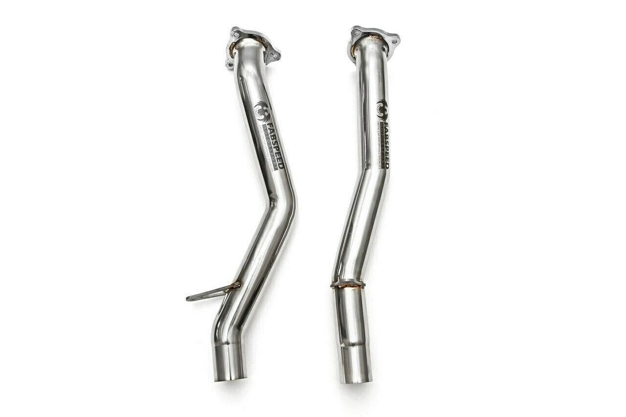 Fabspeed Secondary Competition Link Pipes for 958 Porsche Cayenne GTS & Cayenne S