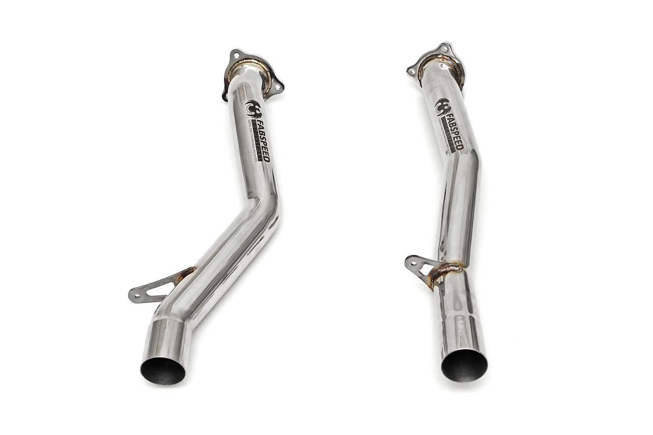 Fabspeed Secondary Competition Link Pipes for 958.2 Porsche Cayenne GTS and Cayenne S