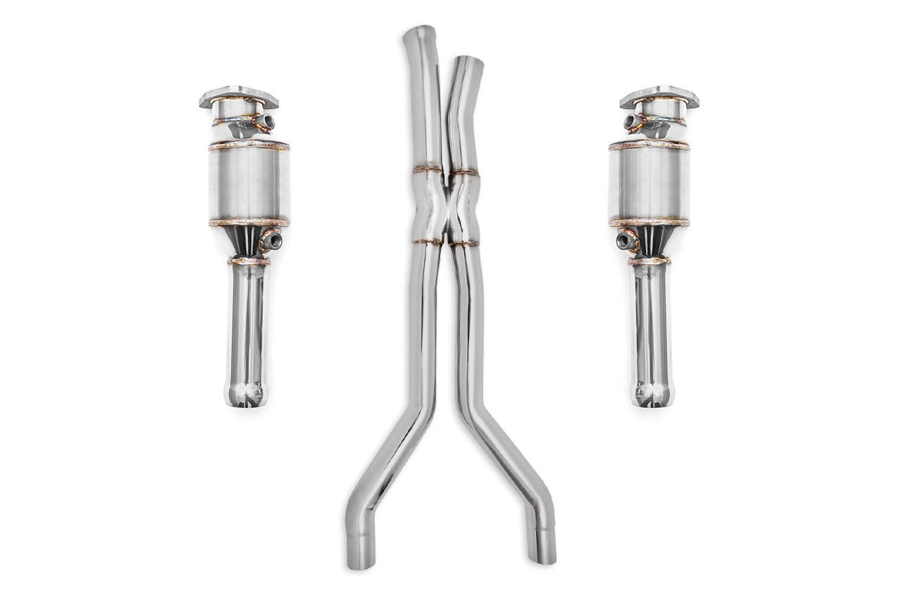 Fabspeed Sport Cat X-Pipe Exhaust System for Aston Martin Vantage V8 [FS.ASM.VNTV8.SCXP]