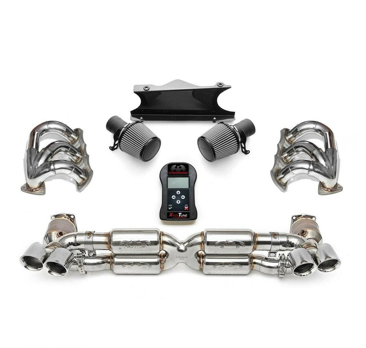 Fabspeed Supersport Performance Package for 997.2 Porsche 911 Turbo & Turbo S