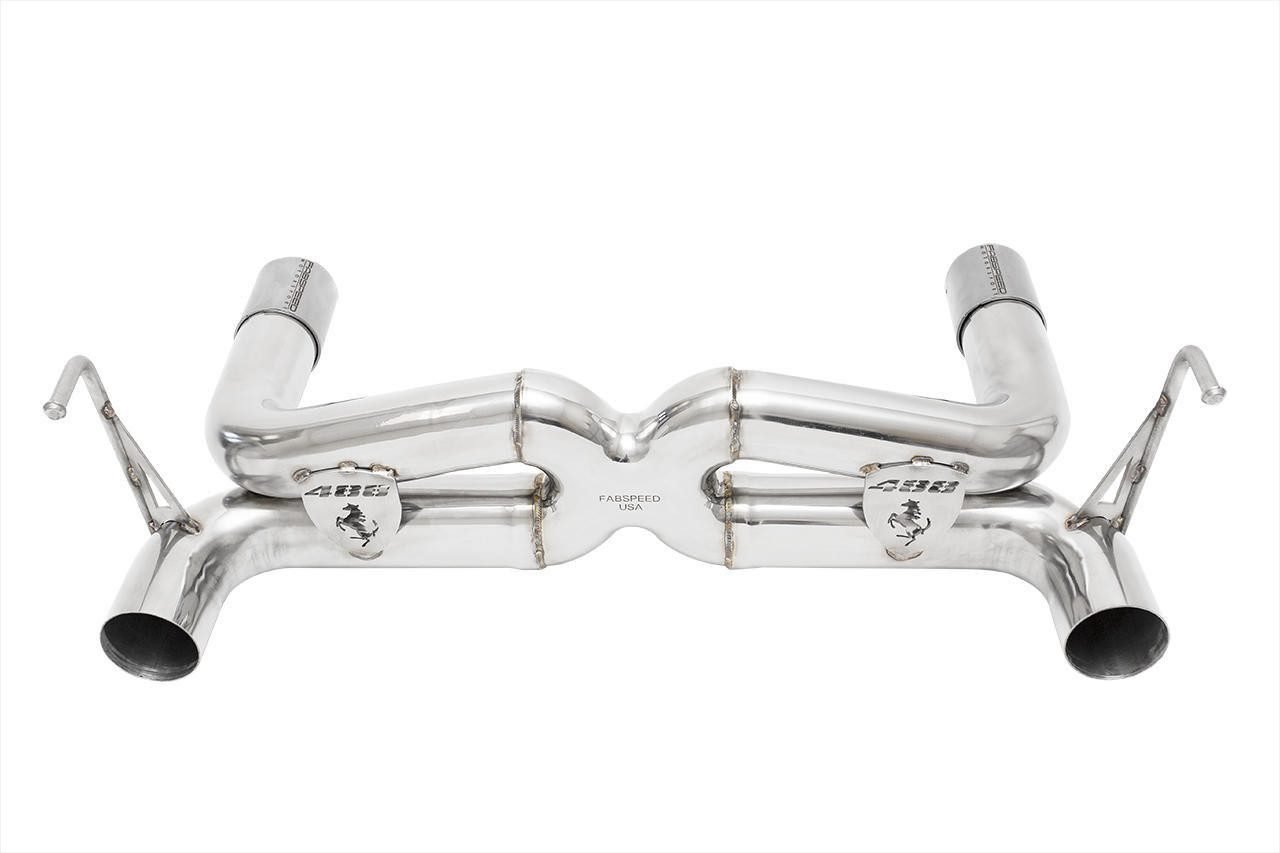 Fabspeed Supersport X-Pipe Exhaust System for Ferrari 488 Pista / Pista Spider