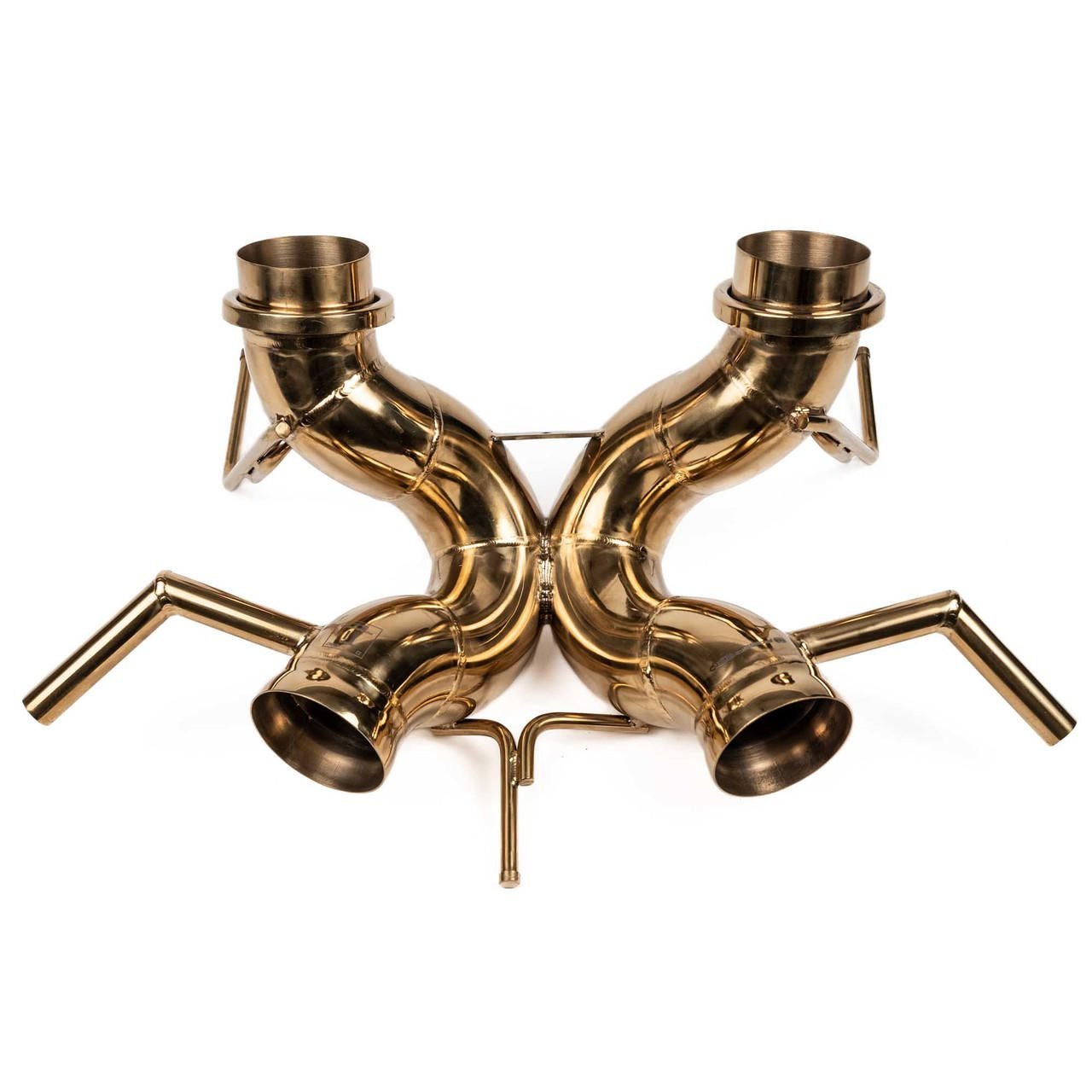 Fabspeed Supreme Titanium X-Pipe Exhaust for McLaren 600LT