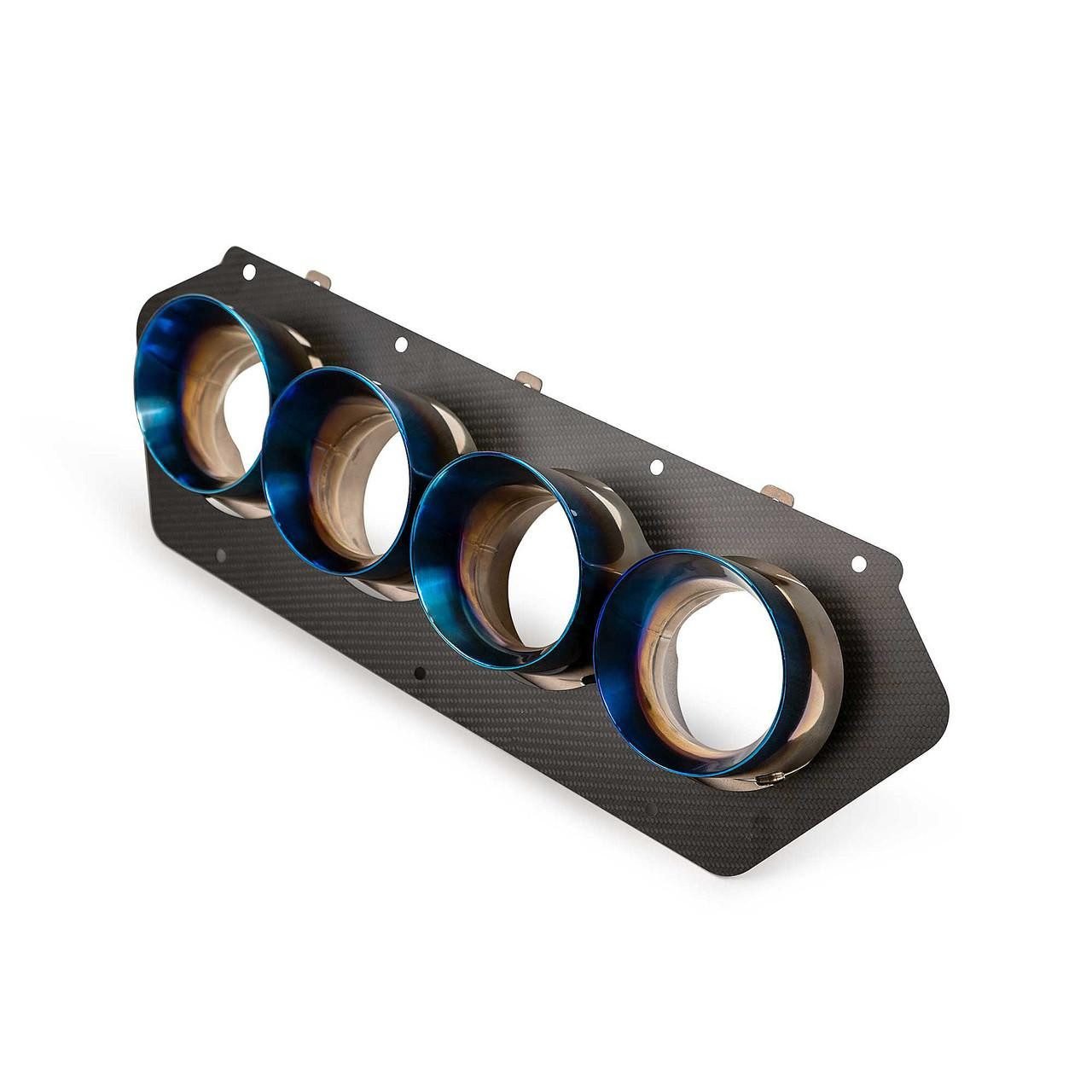 Fabspeed Titanium Quad Tips for C8 Chevrolet Corvette Z06 [FS.CHEVY.C8Z06.QTTI]