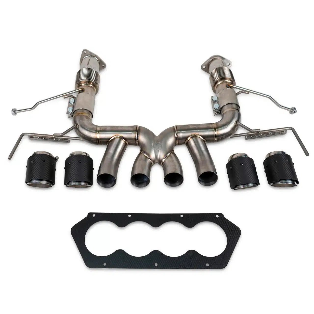 Fabspeed Titanium Supersport X-Pipe Cat-Back Exhaust System for C8 Chevrolet Corvette Z06