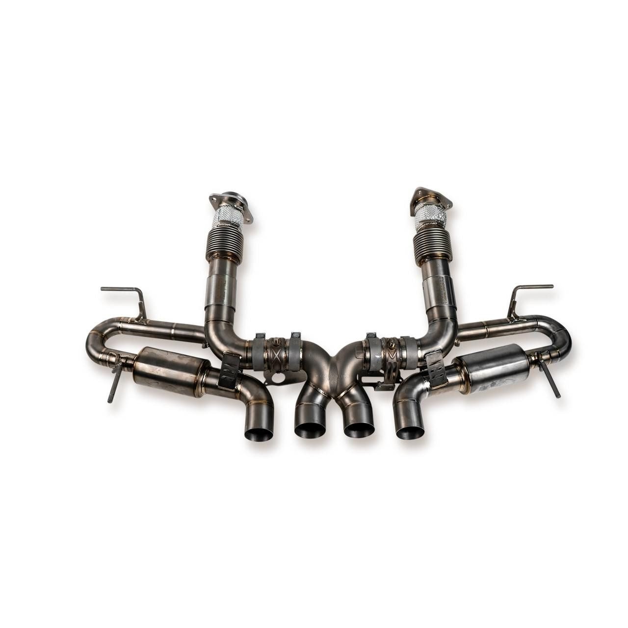 Fabspeed Titanium Valvetronic Cat-Back Exhaust System for C8 Chevrolet Corvette Z06 [FS.CHEVY.C8Z06.VLV.TI/FS.CHEVY.C8Z06.VLVCF.TI]