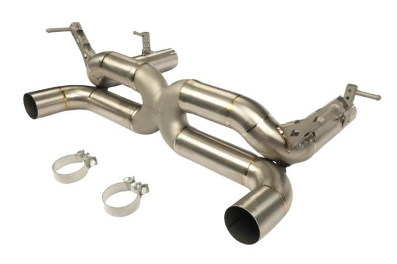 Fabspeed Titanium X-Pipe Exhaust for Ferrari 488 GTB / Pista [FS.FER.488.TI]
