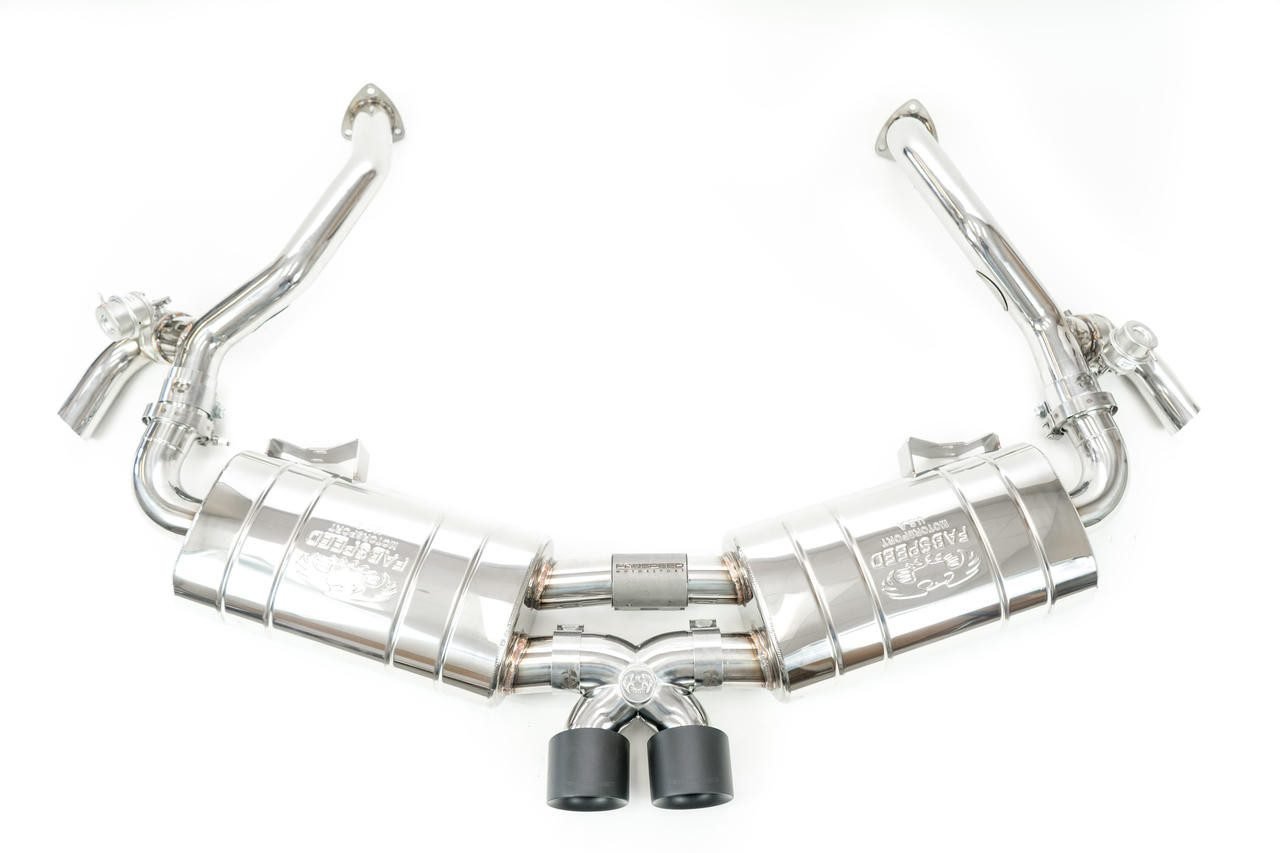 Fabspeed TrackTec Valved Bypass Exhaust System for 987.2 Porsche Boxster / S / Spyder and Cayman / R / S