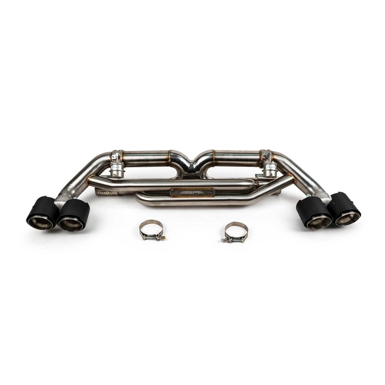 Fabspeed Valvetronic Center Muffler Bypass X-Pipe for 991.2 Porsche 911 Carrera [FS.POR.9912.VLVXX]