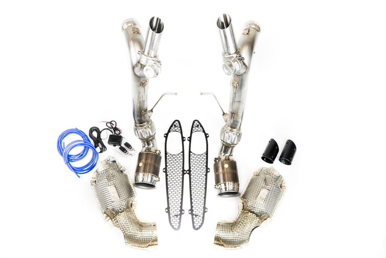 Fabspeed Valvetronic Exhaust System with Sport Cats for McLaren 540C / 570S