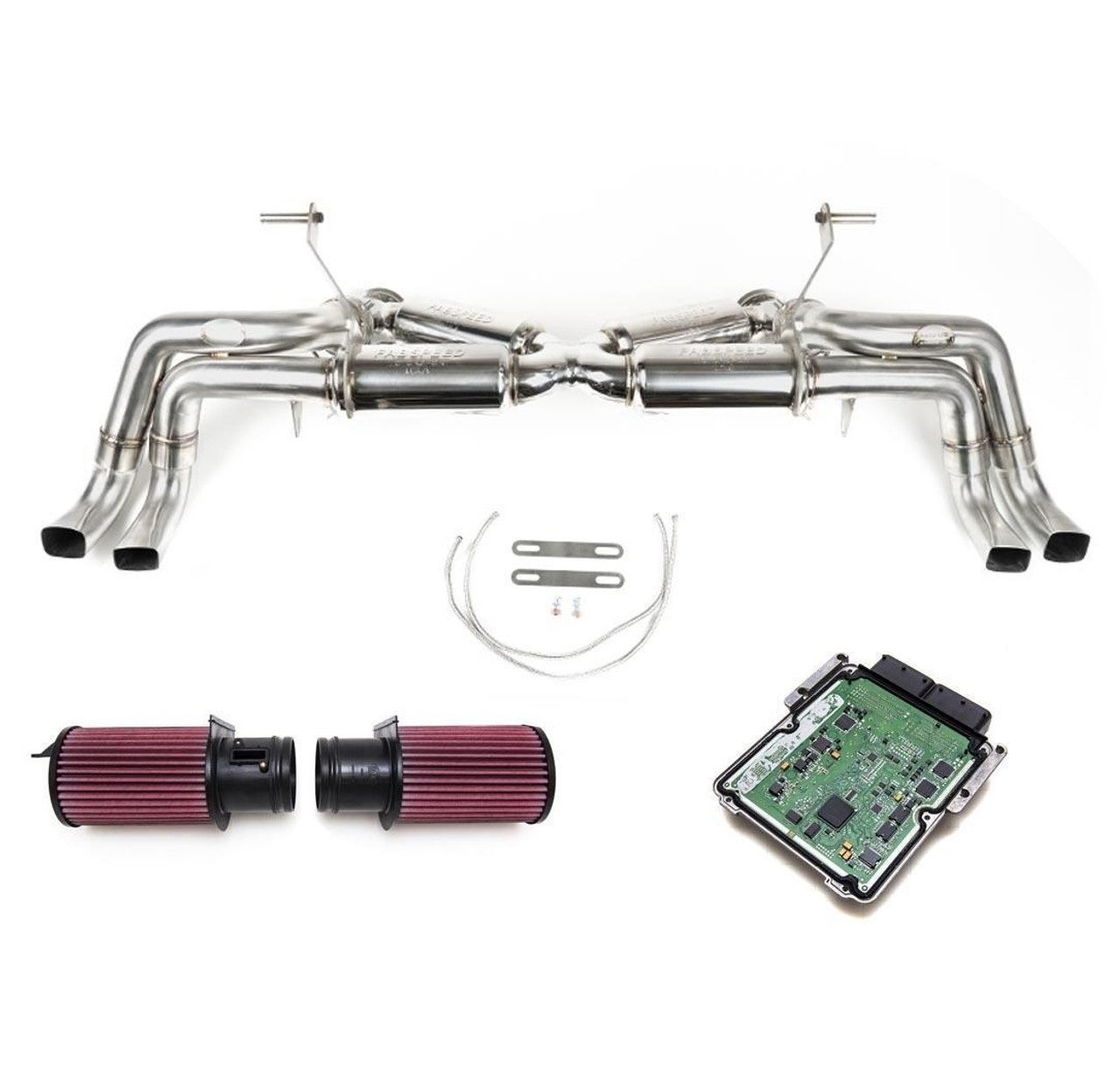 Fabspeed Valvetronic Performance Package for 4S Audi R8 [FS.AUD.R817V10.PKGE]