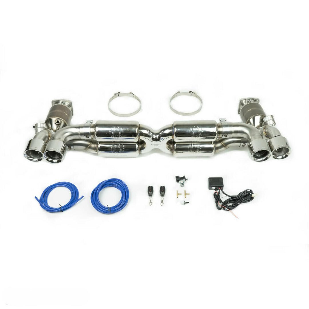 Fabspeed Valvetronic Supersport X-Pipe Exhaust System for 997.2 Porsche 911 Turbo & Turbo S